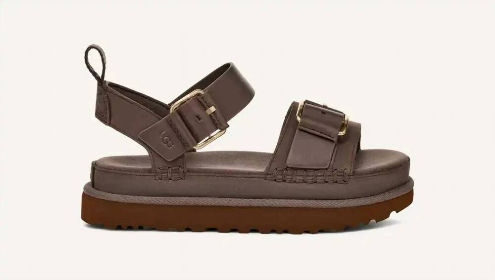 NEW UGG women's goldenstar villa sandal in molasses